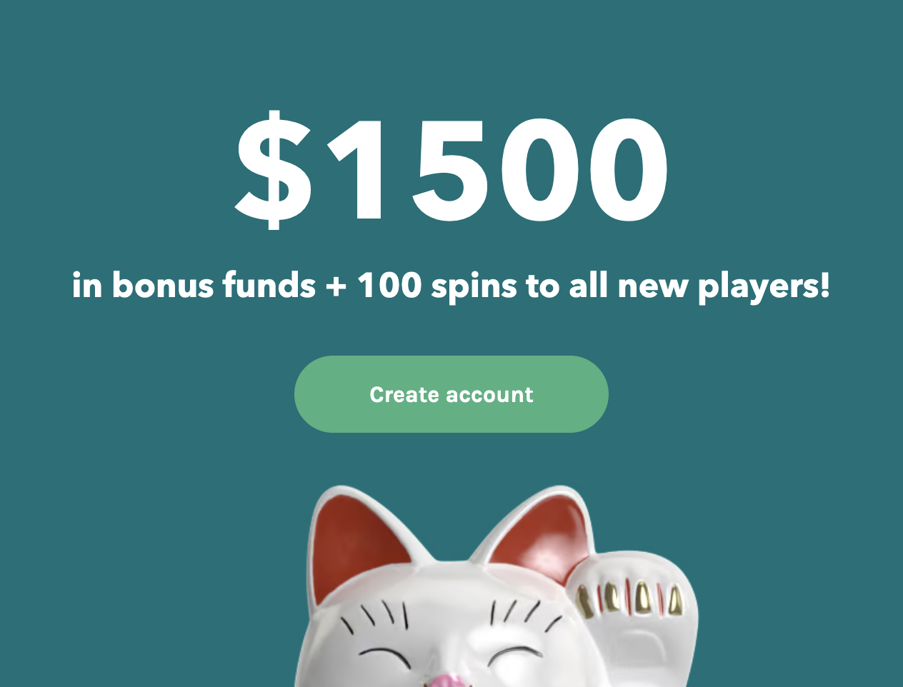 welcome bonus